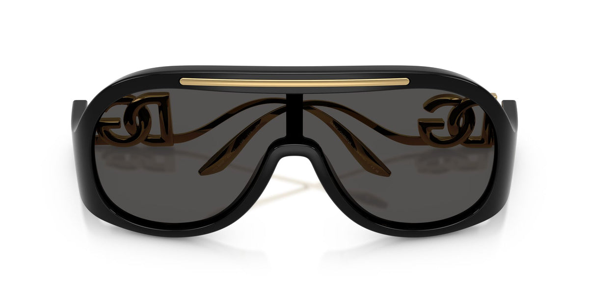 Dolce & Gabbana 0DG6202 501/87 28 Black/ Dark Grey