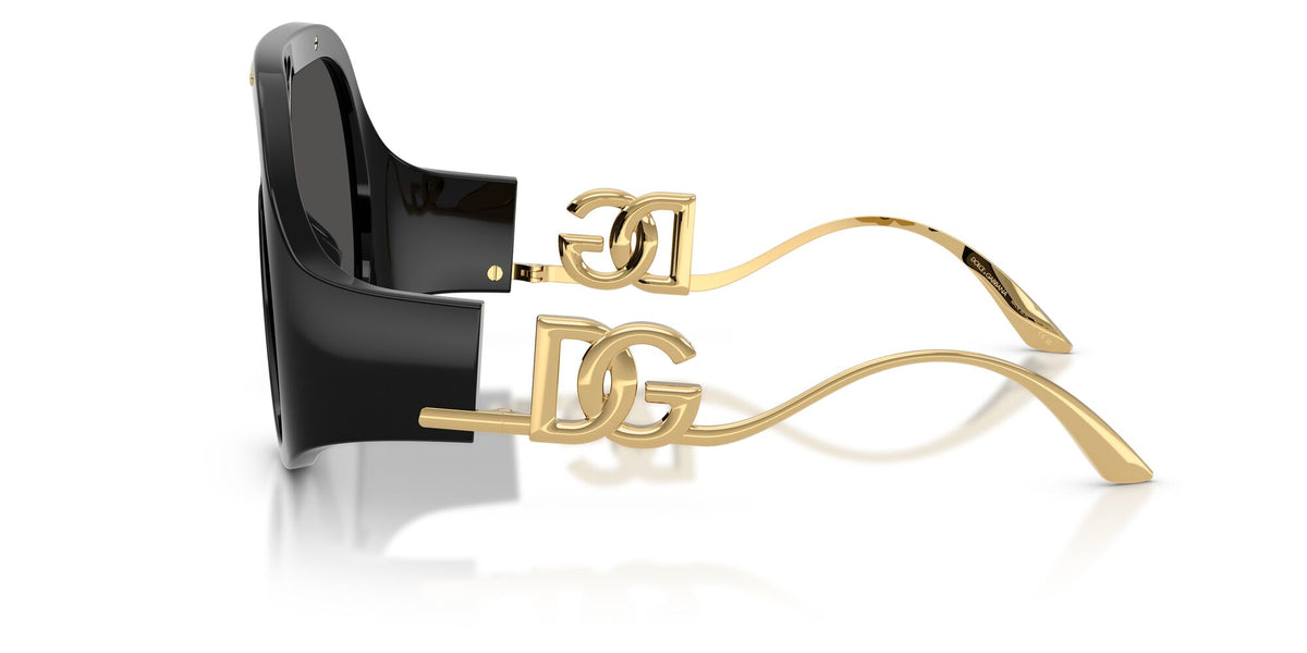 Dolce & Gabbana 0DG6202 501/87 28 Black/ Dark Grey