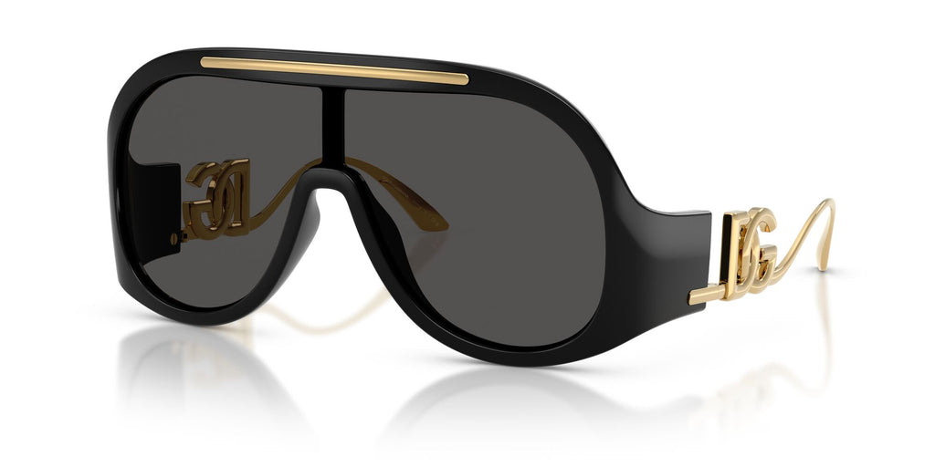 Dolce & Gabbana 0DG6202 501/87 28 Black/ Dark Grey