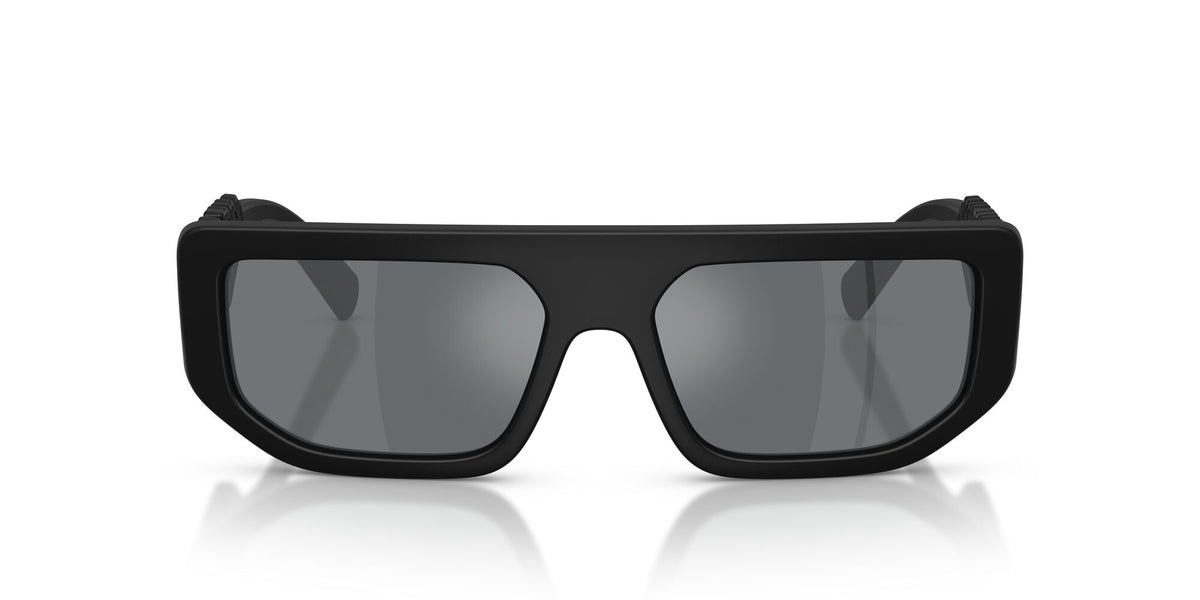 Dolce & Gabbana 0DG6203 25256G 56 Matte Black/ Light Grey Mirror Black