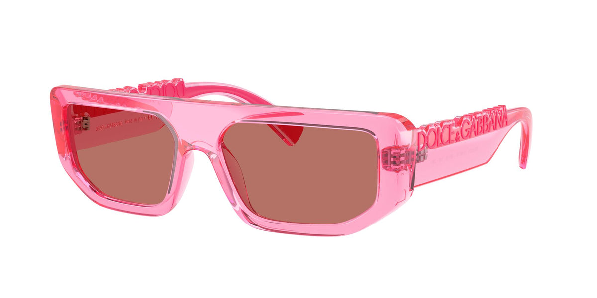Dolce & Gabbana 0DG6203 314875 56 Transparent Pink/ Red