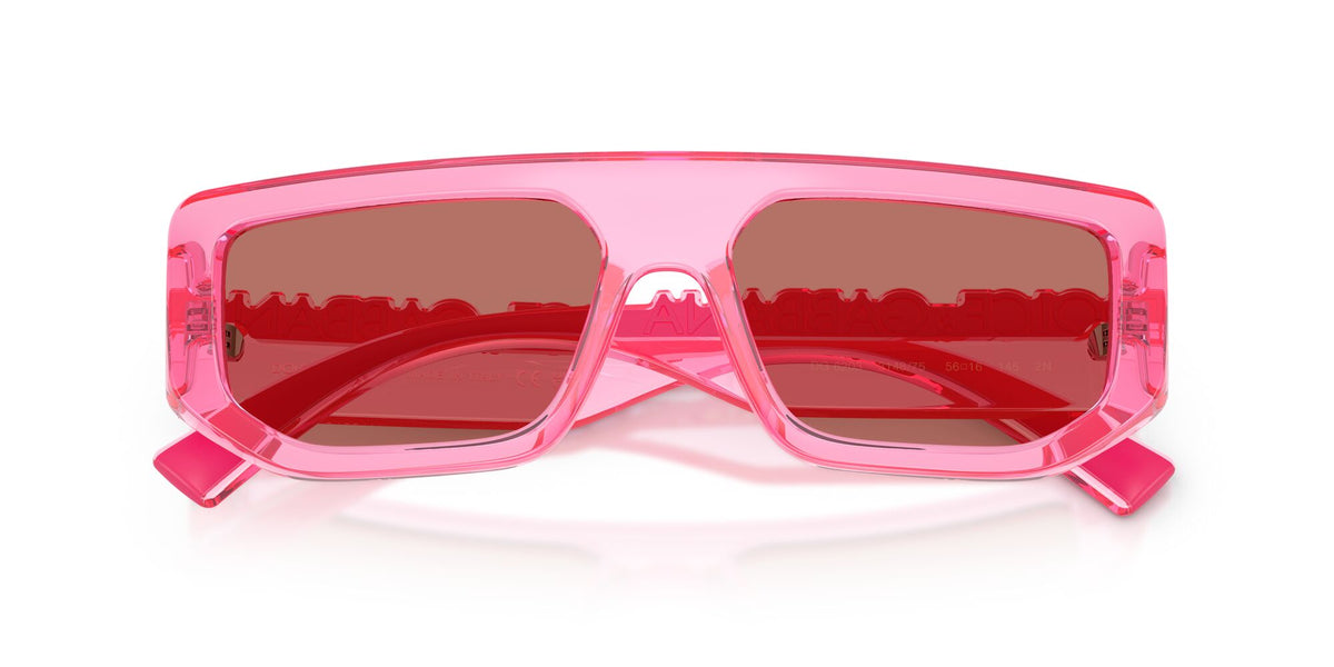 Dolce & Gabbana 0DG6203 314875 56 Transparent Pink/ Red