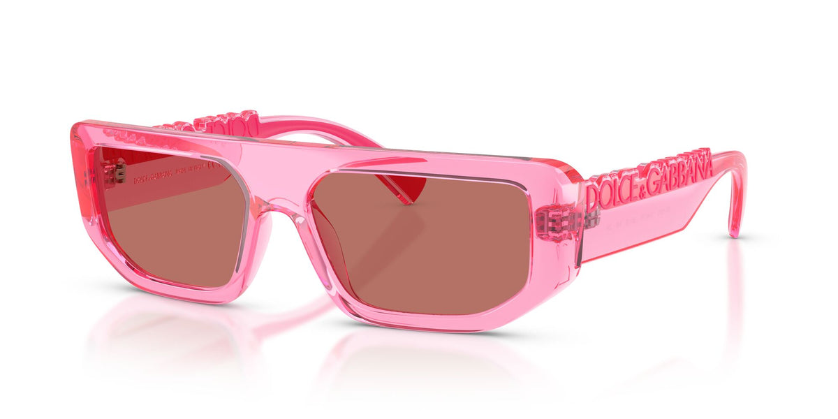 Dolce & Gabbana 0DG6203 314875 56 Transparent Pink/ Red