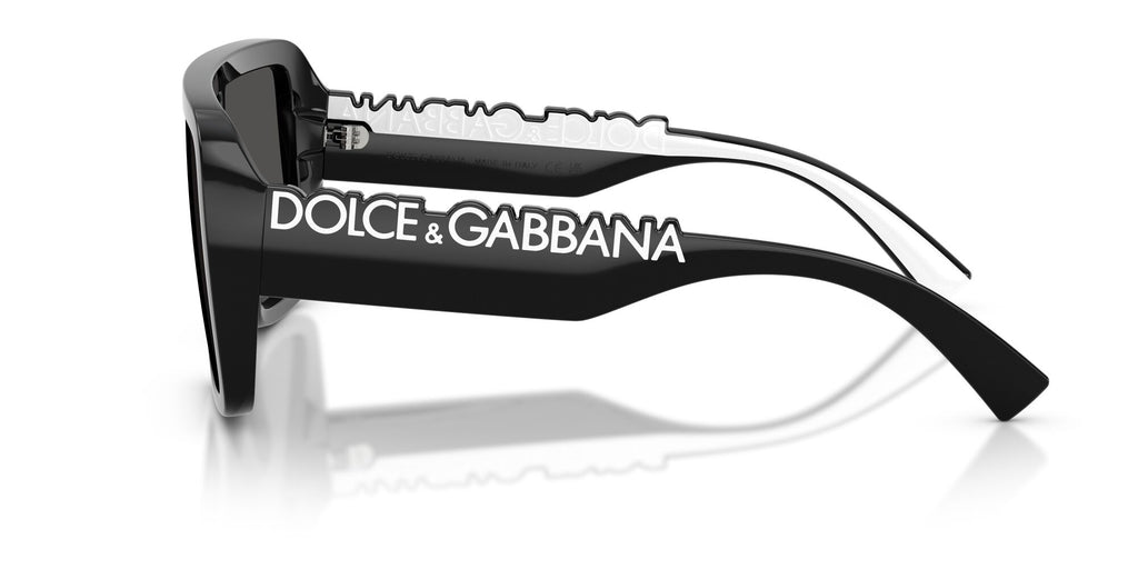 Dolce & Gabbana 0DG6204 501/87 34 Black/ Dark Grey
