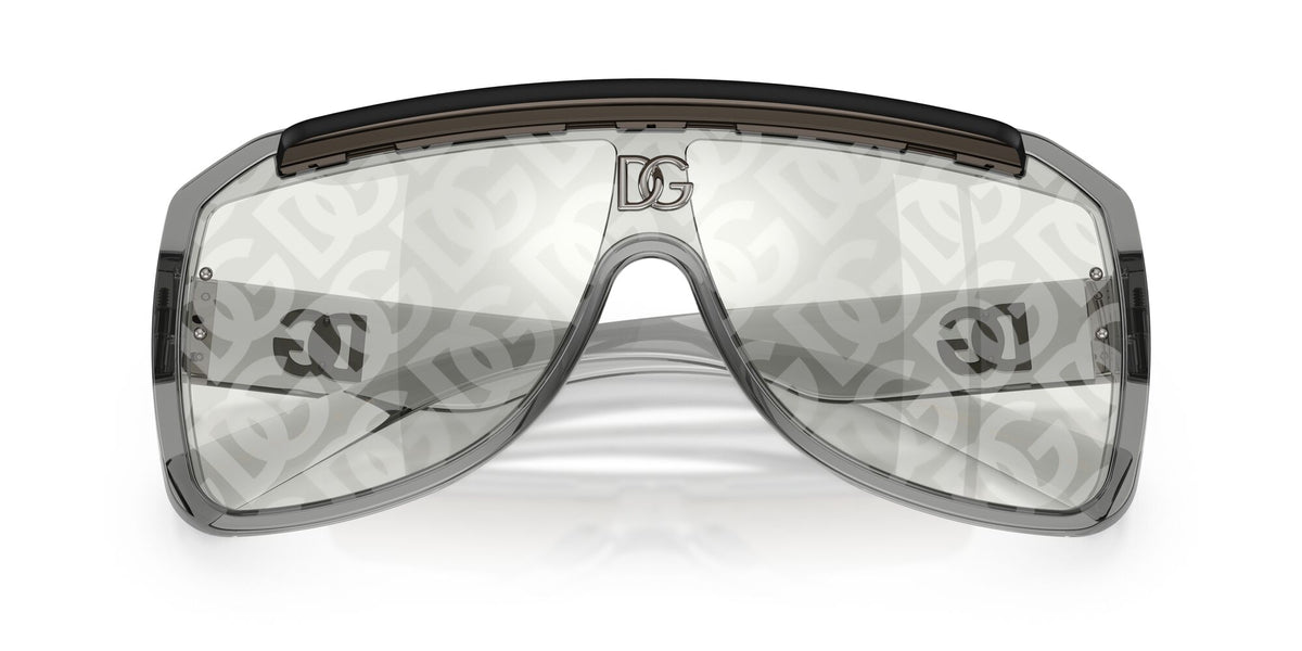 Dolce & Gabbana 0DG62053160AL37 Transparent Grey/ Light Grey