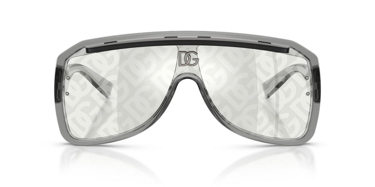 Dolce & Gabbana 0DG62053160AL37 Transparent Grey/ Light Grey