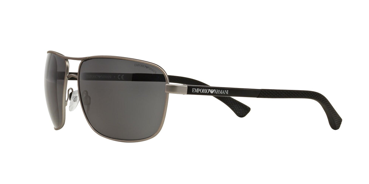 Emporio Armani EA 2033 Rubber Gunmetal / Grey 64 / Polycarbonate / Metal / Metal