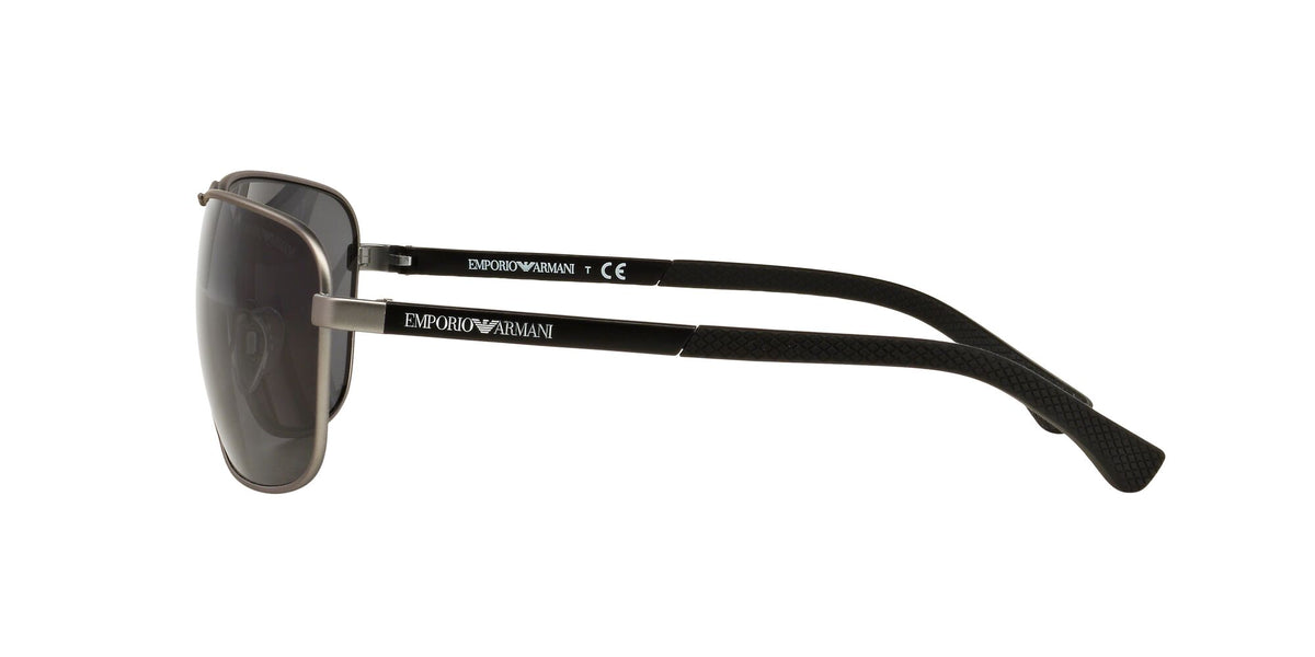 Emporio Armani EA 2033 Rubber Gunmetal / Grey 64 / Polycarbonate / Metal / Metal