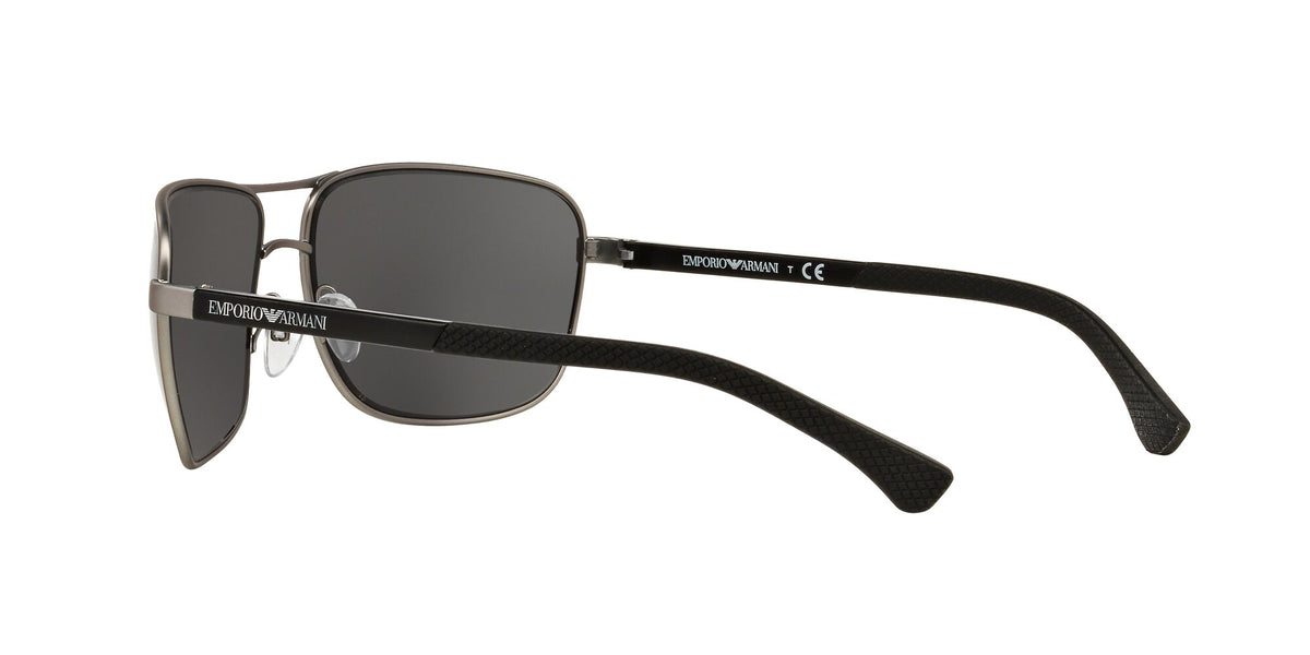 Emporio Armani EA 2033 Rubber Gunmetal / Grey 64 / Polycarbonate / Metal / Metal