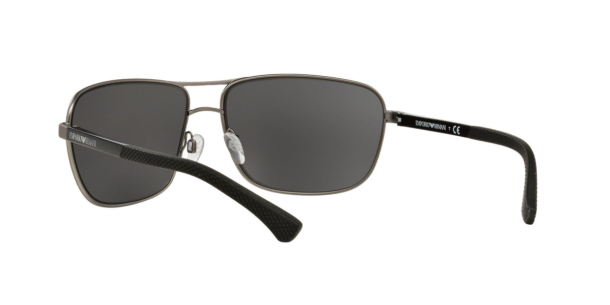 Emporio Armani EA 2033 Rubber Gunmetal / Grey 64 / Polycarbonate / Metal / Metal
