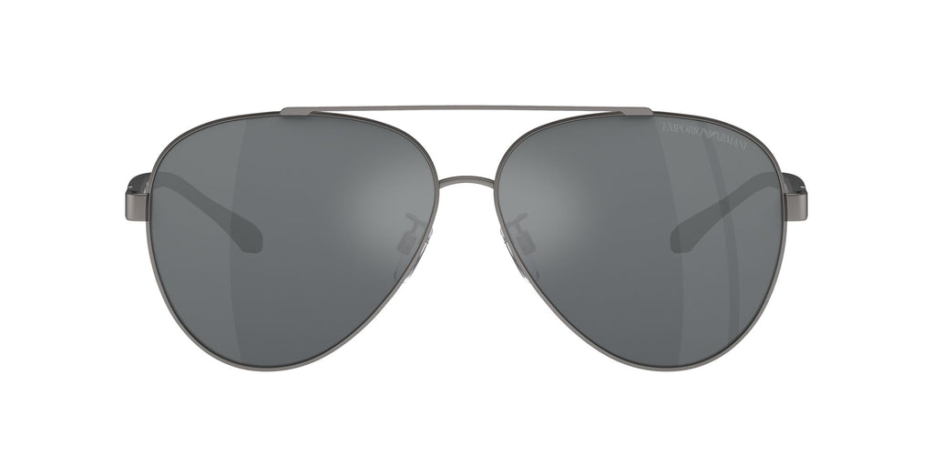 Emporio Armani  0EA2046D 30036G 62 Matte Gunmetal/ Mirror Black 62 / Plastic / Plastic