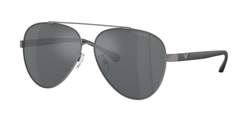Emporio Armani  0EA2046D 30036G 62 Matte Gunmetal/ Mirror Black 62 / Plastic / Plastic