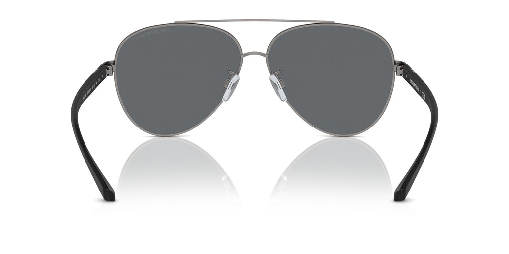 Emporio Armani  0EA2046D 30036G 62 Matte Gunmetal/ Mirror Black 62 / Plastic / Plastic