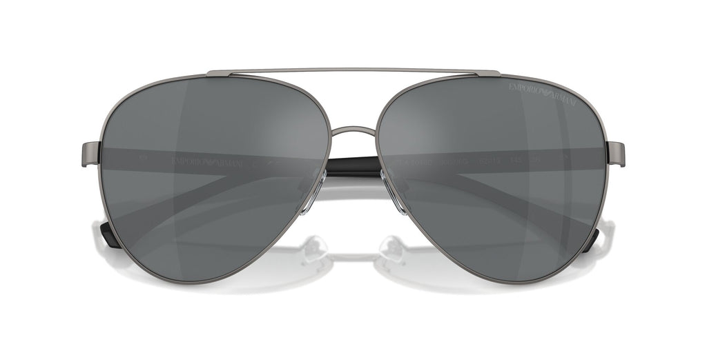 Emporio Armani  0EA2046D 30036G 62 Matte Gunmetal/ Mirror Black 62 / Plastic / Plastic