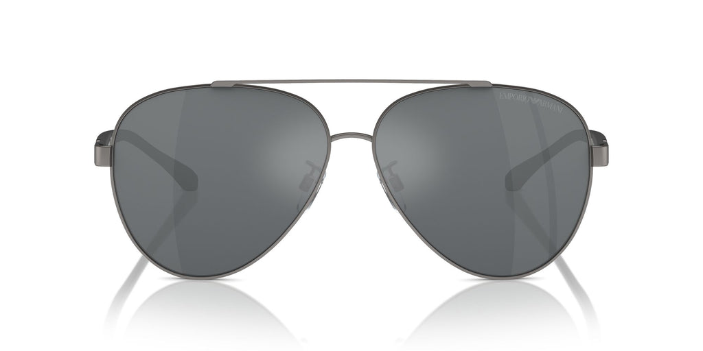 Emporio Armani  0EA2046D 30036G 62 Matte Gunmetal/ Mirror Black 62 / Plastic / Plastic