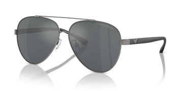 Emporio Armani  0EA2046D 30036G 62 Matte Gunmetal/ Mirror Black 62 / Plastic / Plastic