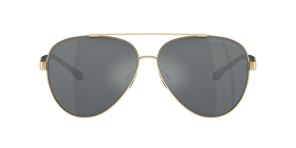 Emporio Armani  0EA2046D 30136G 62 Shiny Pale Gold/ Mirror Black 62 / Plastic / Plastic