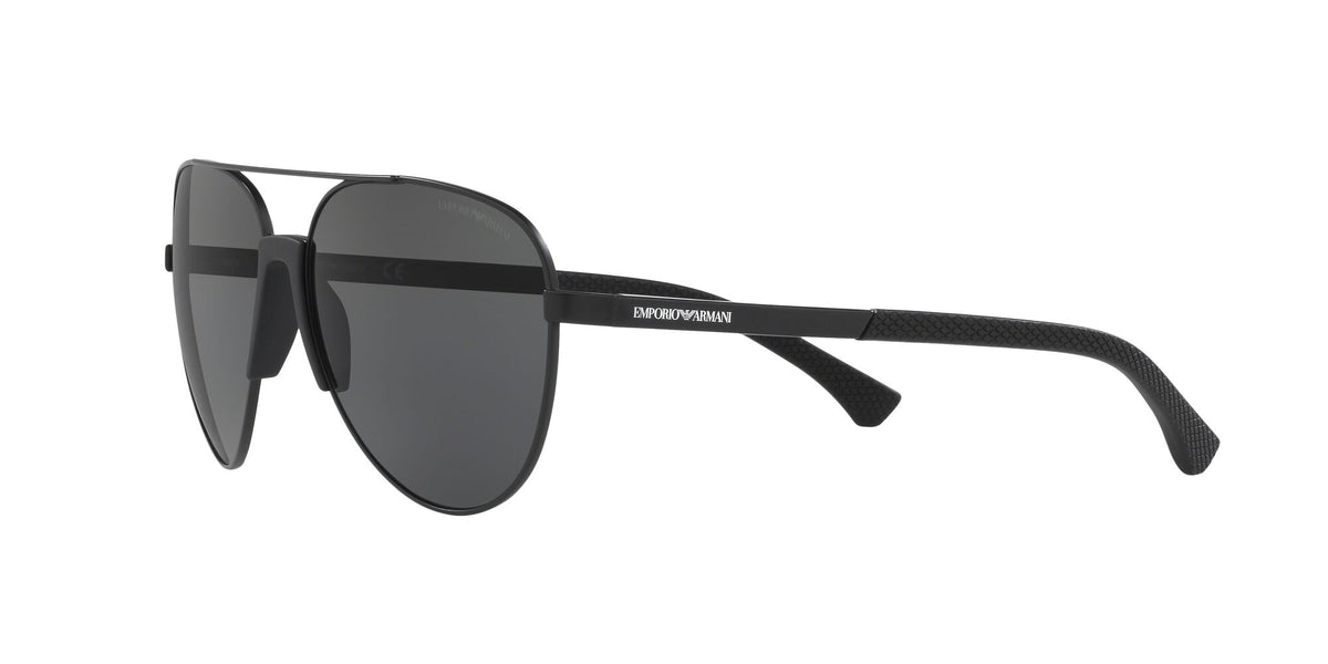 Emporio Armani  0EA2059 320387 61 Matte Black/ Grey 61 / Plastic