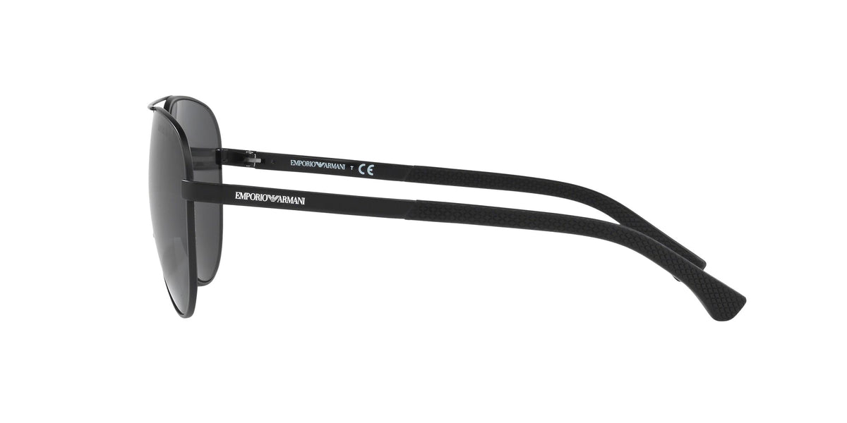 Emporio Armani  0EA2059 320387 61 Matte Black/ Grey 61 / Plastic