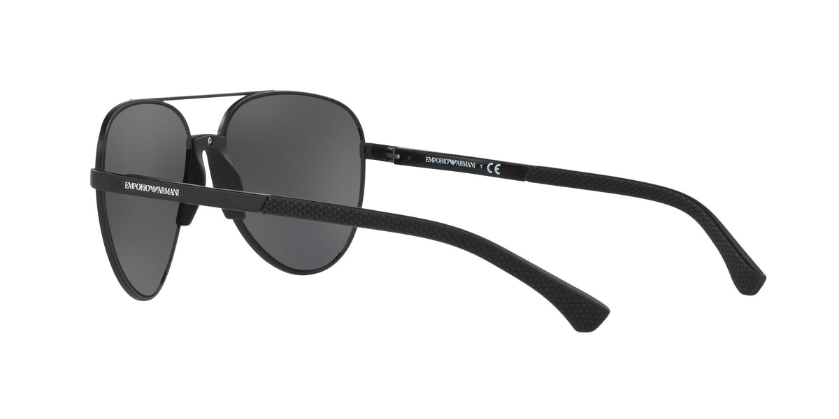 Emporio Armani  0EA2059 320387 61 Matte Black/ Grey 61 / Plastic