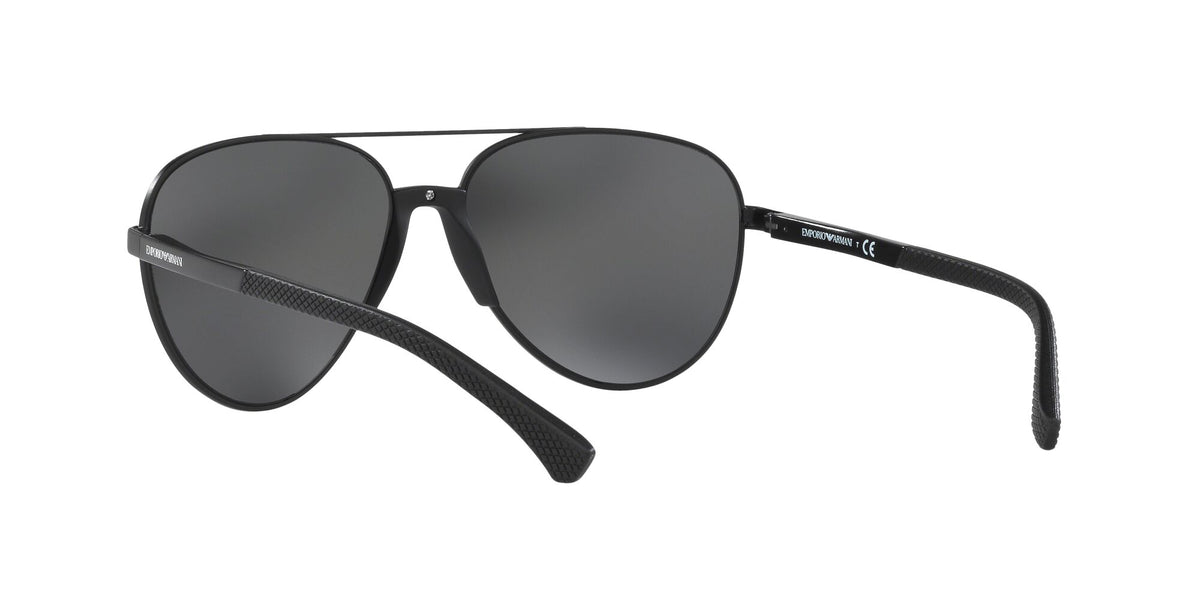 Emporio Armani  0EA2059 320387 61 Matte Black/ Grey 61 / Plastic