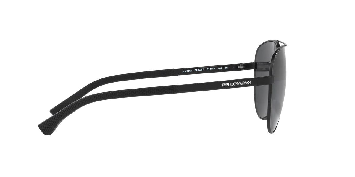 Emporio Armani  0EA2059 320387 61 Matte Black/ Grey 61 / Plastic