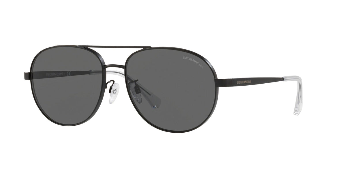 Emporio Armani EA 2074D Matte Black / Grey 59 / Plastic