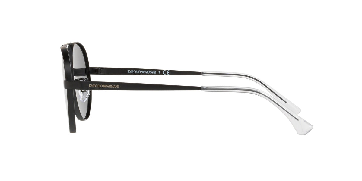 Emporio Armani EA 2074D Matte Black / Grey 59 / Plastic