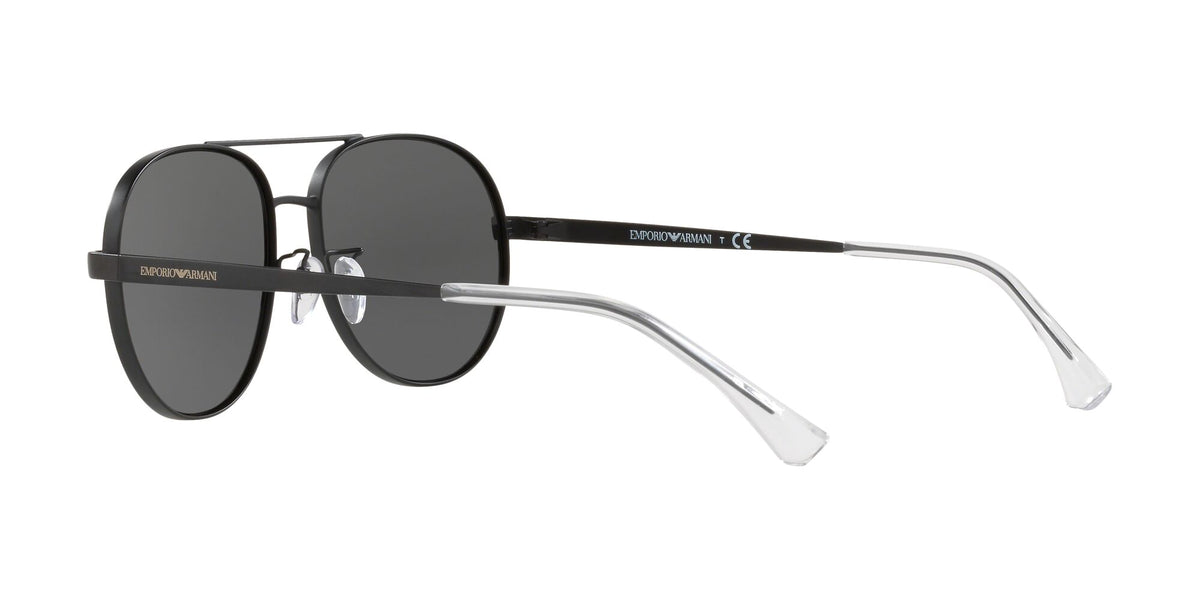 Emporio Armani EA 2074D Matte Black / Grey 59 / Plastic