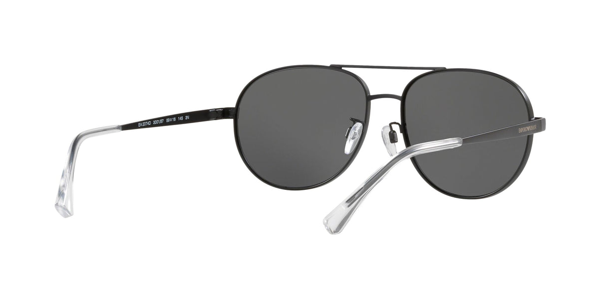 Emporio Armani EA 2074D Matte Black / Grey 59 / Plastic