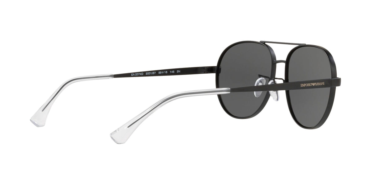 Emporio Armani EA 2074D Matte Black / Grey 59 / Plastic