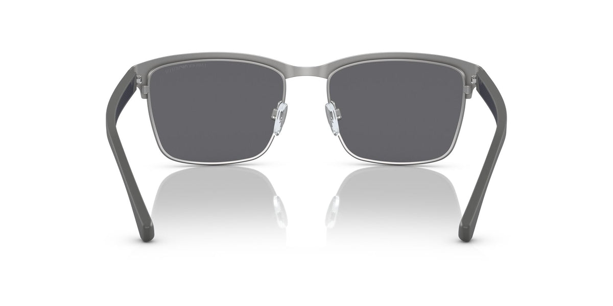 Emporio Armani EA 2087 Matte Gunmetal / Grey Polar 56 / Polycarbonate / Metal / Injected