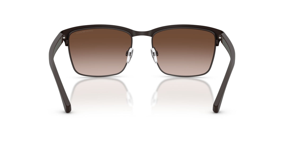 Emporio Armani  EA2087 339013 56 Matte Brown / Gradient Brown