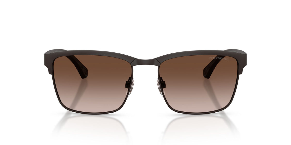 Emporio Armani  EA2087 339013 56 Matte Brown / Gradient Brown