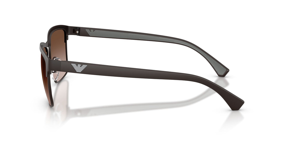 Emporio Armani  EA2087 339013 56 Matte Brown / Gradient Brown
