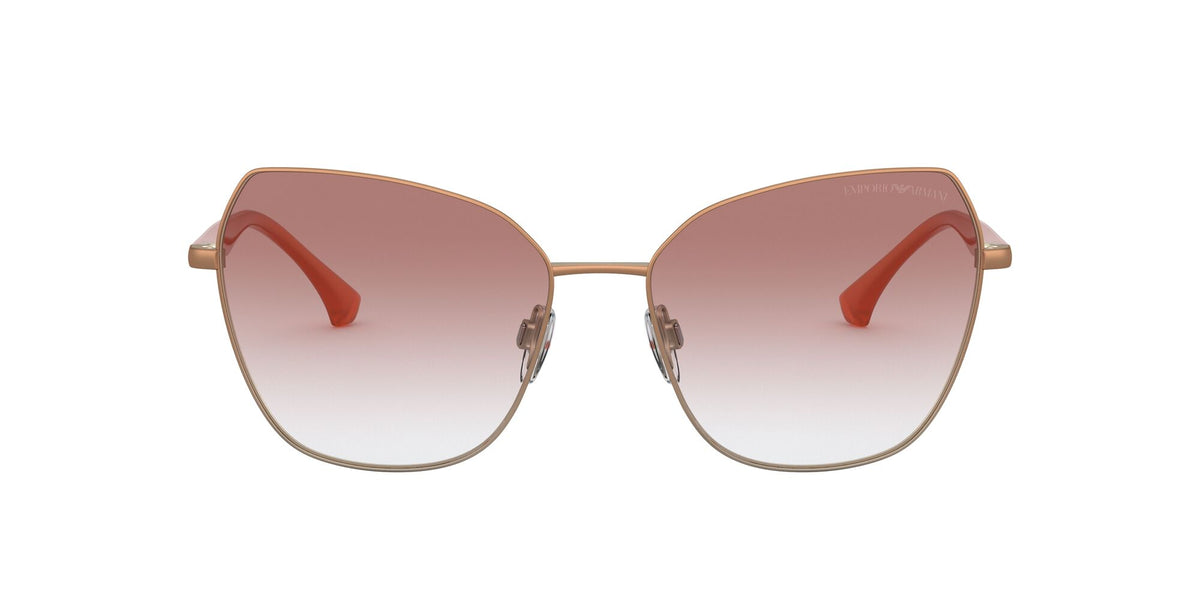 Emporio Armani EA 2095 Matte Bronze & Pale Gold / Gradient Pink 57 / Plastic