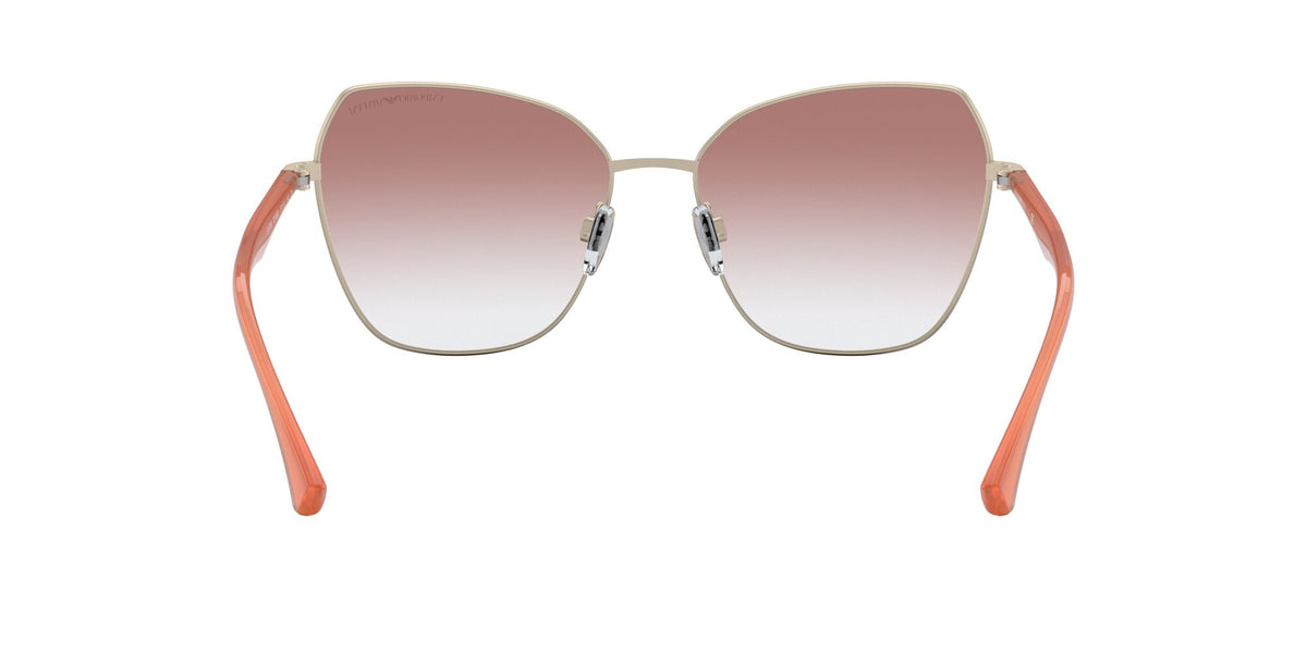 Emporio Armani EA 2095 Matte Bronze & Pale Gold / Gradient Pink 57 / Polyamide / Metal / Molded