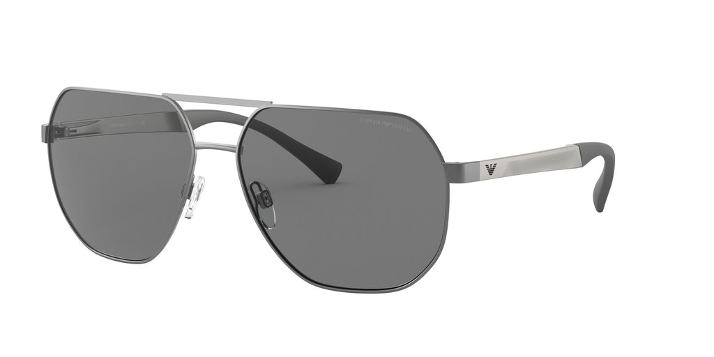 Emporio Armani  0EA2099D 300381 61 Matte Gunmetal/ Grey Polar 61 / Plastic