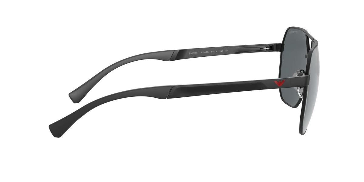 Emporio Armani EA 2099D Shiny Black / Mirror Black 61 / Plastic