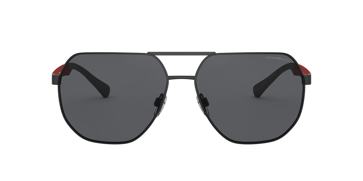 Emporio Armani  0EA2099D 333087 61 Matte Black/ Grey 61 / Plastic