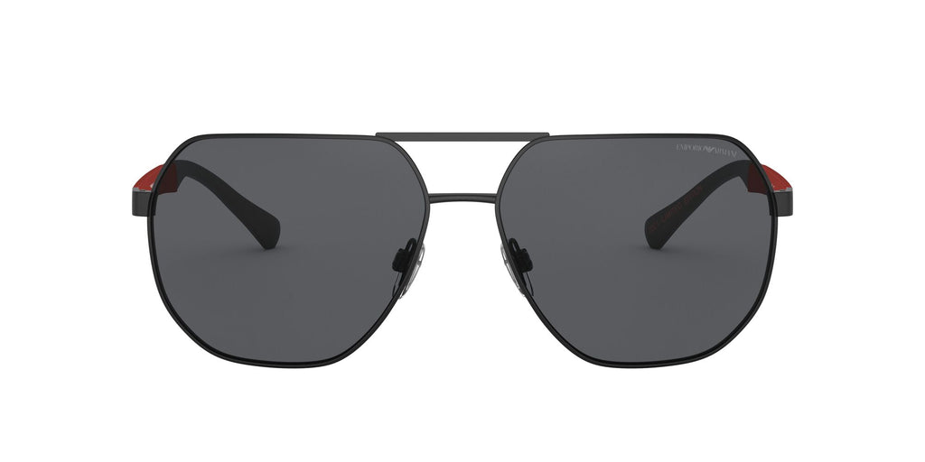Emporio Armani  0EA2099D 333087 61 Matte Black/ Grey 61 / Plastic