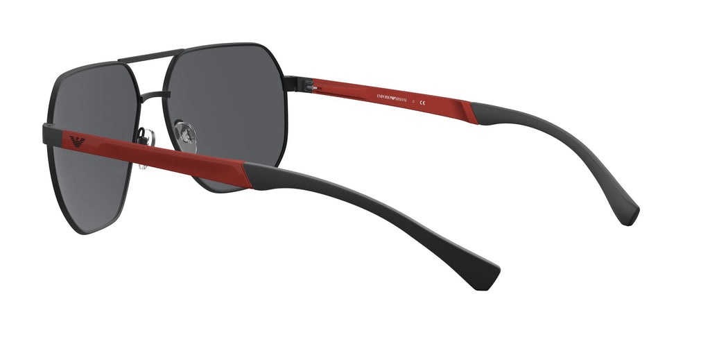 Emporio Armani  0EA2099D 333087 61 Matte Black/ Grey 61 / Plastic