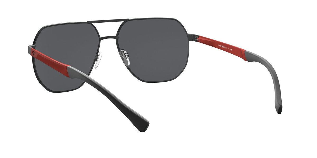 Emporio Armani  0EA2099D 333087 61 Matte Black/ Grey 61 / Plastic