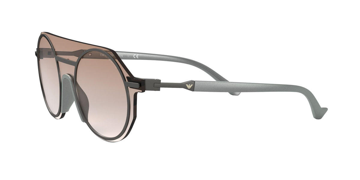 EA 2102 Emporio Armani  Matte Grey / Gradient Brown 48 48 / Polyamide / Metal / Molded