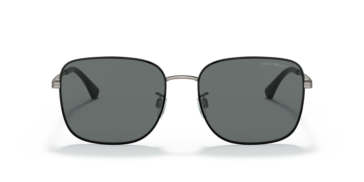 Emporio Armani EA 2117D Matte Gunmetal/Black / Polar Grey 58 / Plastic / Metal