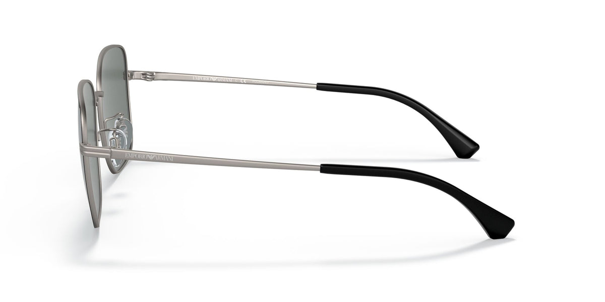 Emporio Armani EA 2117D Matte Gunmetal/Black / Polar Grey 58 / Plastic / Metal