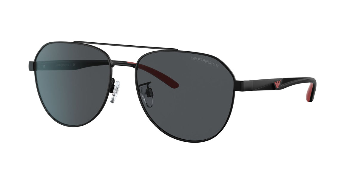 Emporio Armani  0EA2129D 300187 59 Matte Black/ Dark Grey 59 / Plastic / Plastic