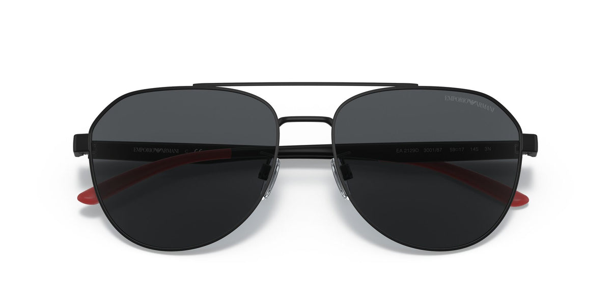 Emporio Armani  0EA2129D 300187 59 Matte Black/ Dark Grey 59 / Plastic / Plastic