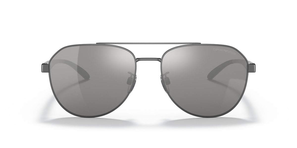 Emporio Armani  0EA2129D 3003Z3 59 Matte Gunmetal/ Polar Grey Mirror Silver 59 / Plastic / Plastic