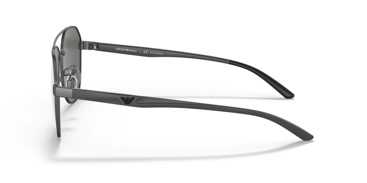 Emporio Armani  0EA2129D 3003Z3 59 Matte Gunmetal/ Polar Grey Mirror Silver 59 / Plastic / Plastic
